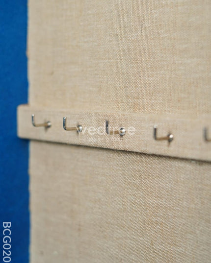 Recycled Cotton Wall Hanging Key Holder Box With Personalized Photoframe - 12 Inch Bcg0208 Office