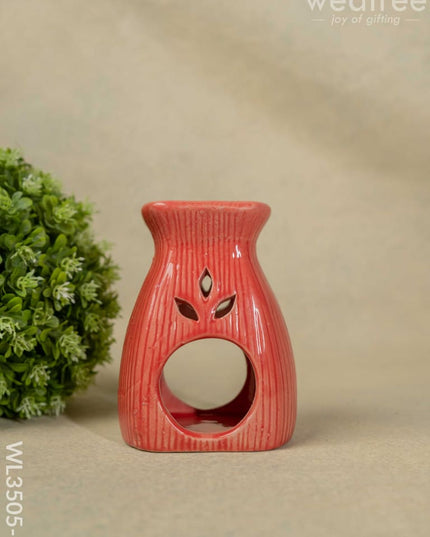 Blue Pottery Diffuser Candle Holder With Rose Oil And Incense Sticks - Wl3505-1 Candles & Votives