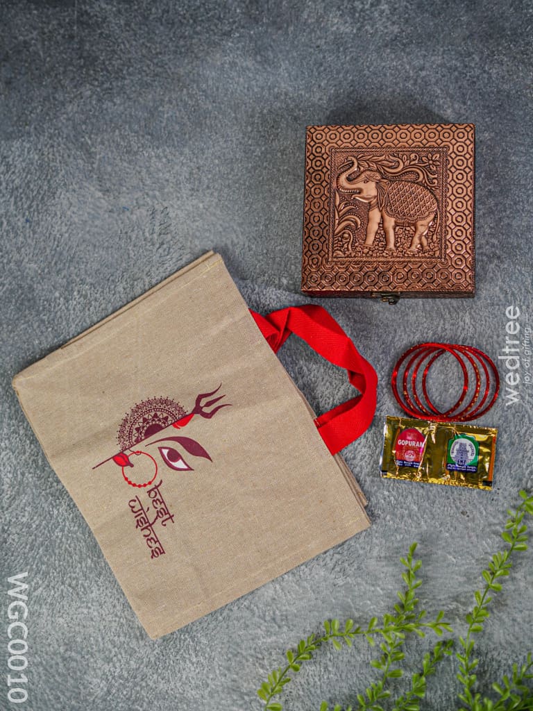 Return Gift Combo With Bag & Dry Fruit Box - Wgc0010 Combos