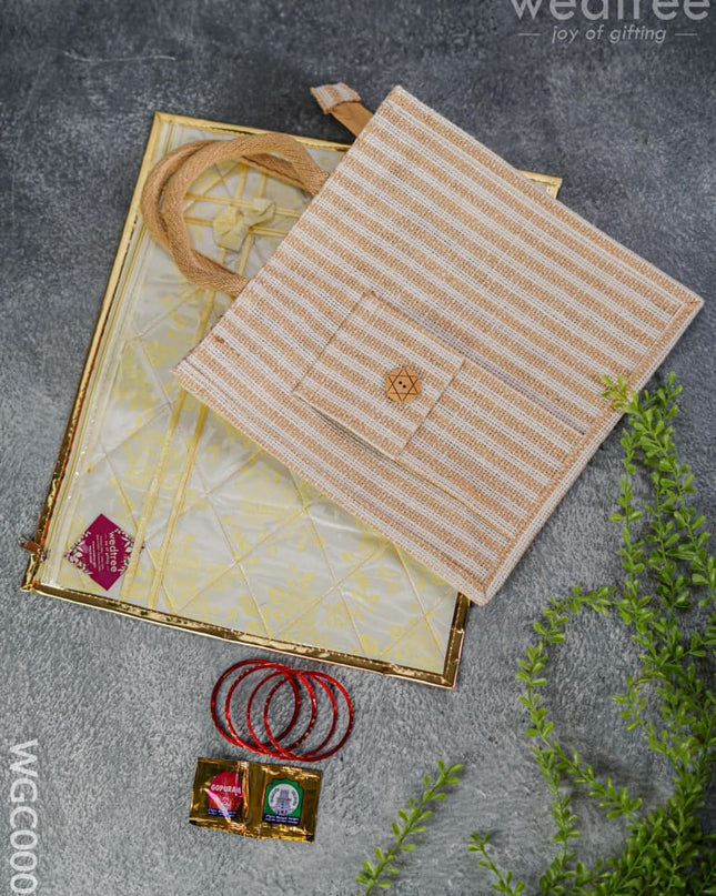 Return Gift Combo With Bag & Saree Cover - Wgc0008 Combos
