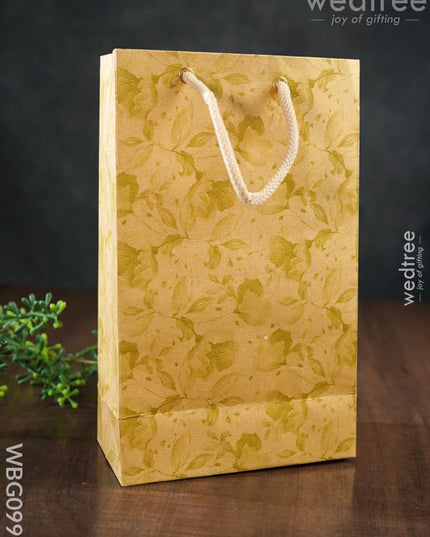 Return Gift Paper Bag - Wbg0998 Bags