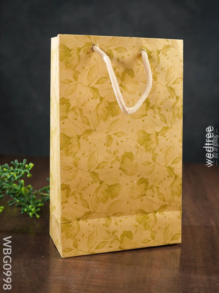 Return Gift Paper Bag - Wbg0998 Bags