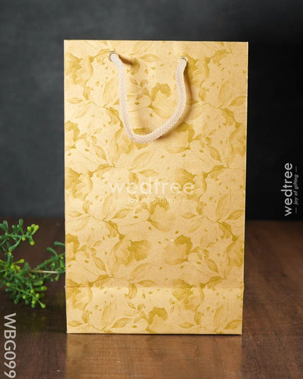 Return Gift Paper Bag - Wbg0998 Bags