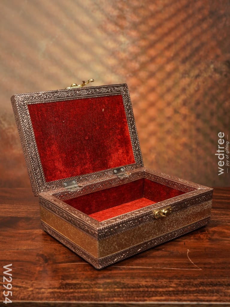 Rexin Jewel Box - 7X5 W2954 Jewellery Holders
