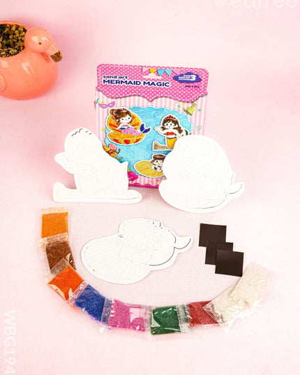 Sand Art DIY Kit - Mermaid Magic - WBG1940 - Kids Return Gifts