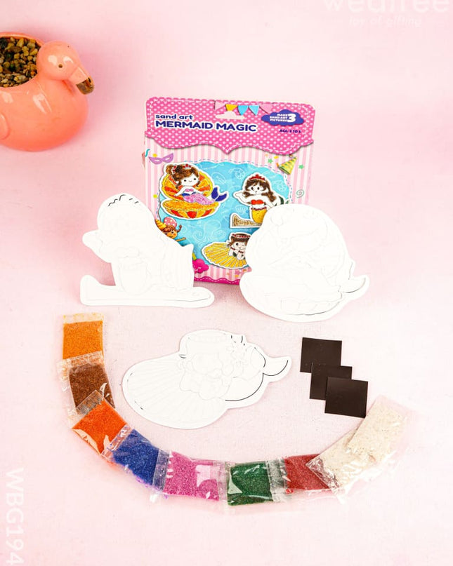Sand Art DIY Kit - Mermaid Magic - WBG1940 - Kids Return Gifts