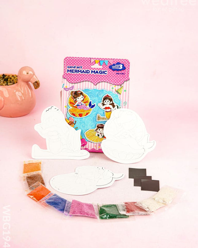 Sand Art DIY Kit - Mermaid Magic - WBG1940 - Kids Return Gifts