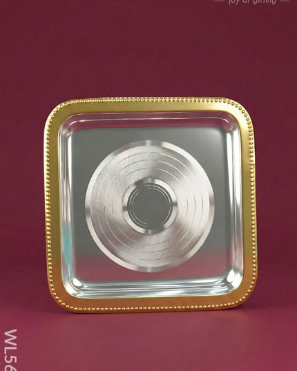 Sandwich Tray with Set of 4 Glass - WL5697 - EPNS Gifts