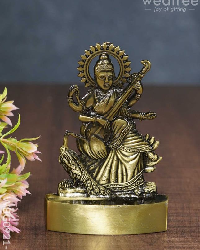 Saraswathi Murthi - Antique Finish Wbg0921 Divine Figurines