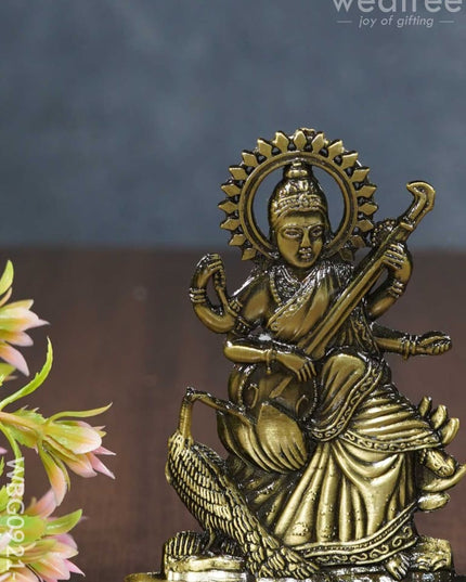 Saraswathi Murthi - Antique Finish Wbg0921 Divine Figurines