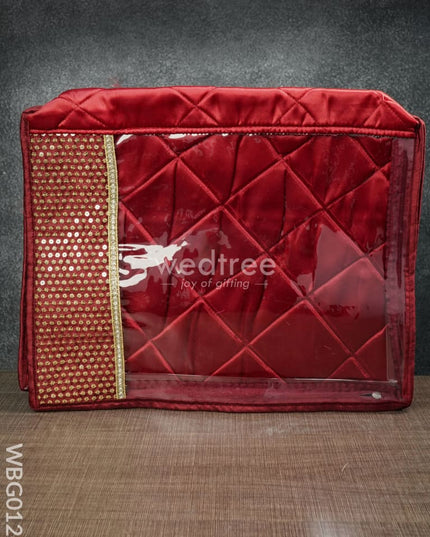 Saree Cover With Embroidered Chumki (Medium) - 3Inches Wbg0124 Bags
