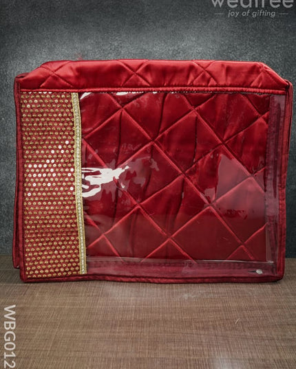 Saree Cover With Embroidered Chumki (Medium) - 3Inches Wbg0124 Bags