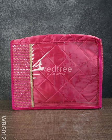Saree Cover With Embroidered Chumki (Medium) - 3Inches Wbg0124 Bags
