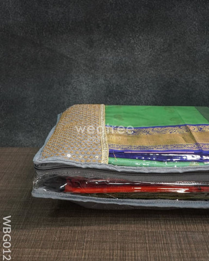 Saree Cover With Embroidered Chumki (Medium) - 3Inches Wbg0124 Bags