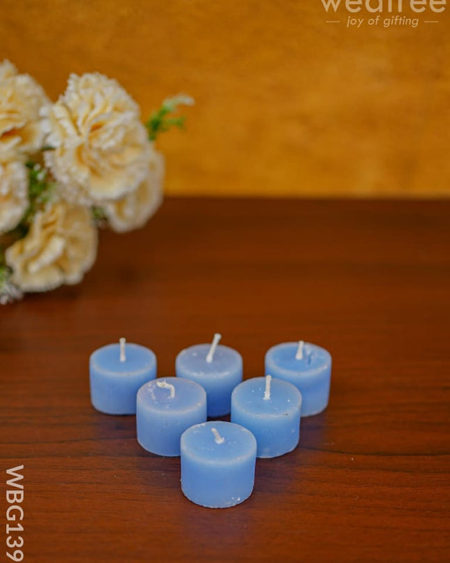 Scented Votive Candles - Pack Of 6 Assorted Wbg1399 Aromatics