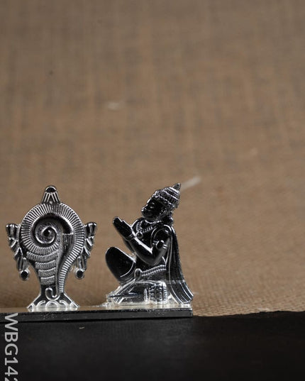 Shank Chakra Nama Idol - Silver Finish - WBG1424-4 - Murti - RG