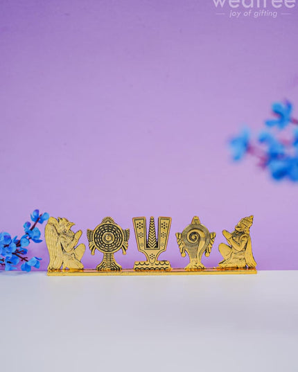 Zinc Alloy Shank Chakra Nama Stand - Wbg1424 Murti Rg
