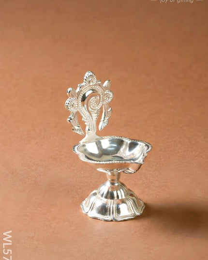 Shankh Chakra Diya - Set of 2 - WL5711 - EPNS Gifts