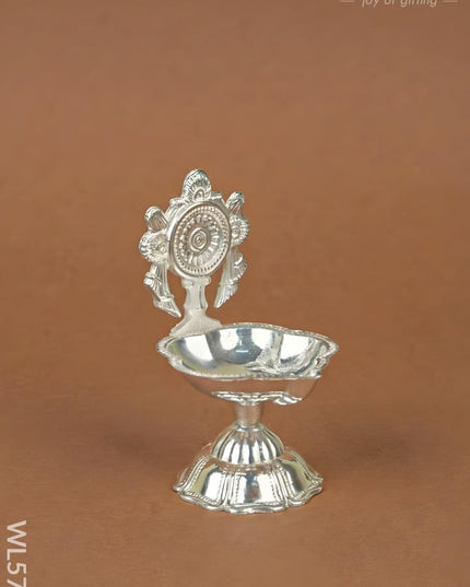 Shankh Chakra Diya - Set of 2 - WL5711 - EPNS Gifts