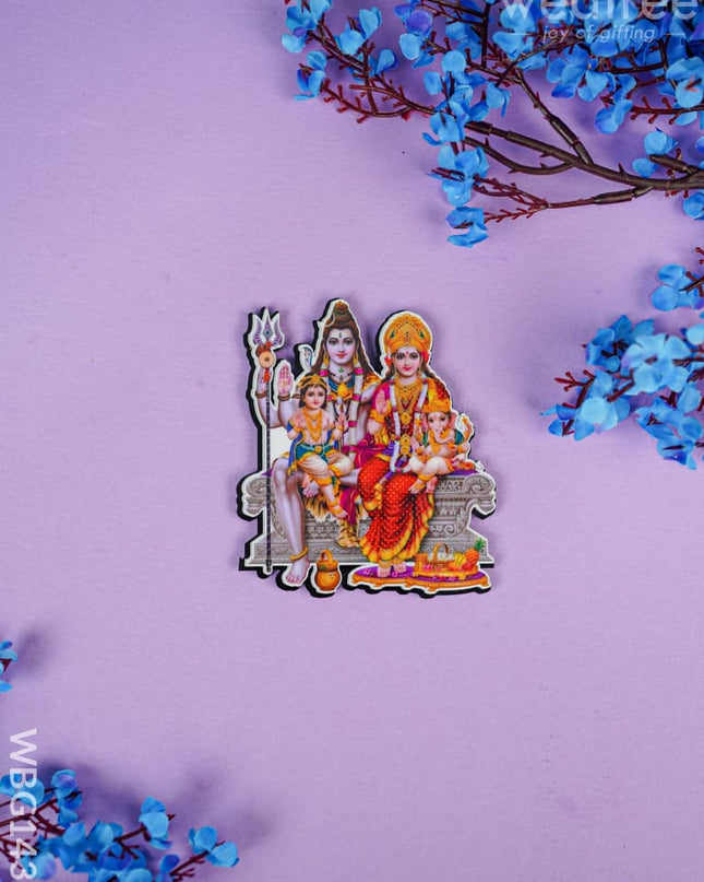 Shivan Family Fridge Magnet - Wbg1432 Rg