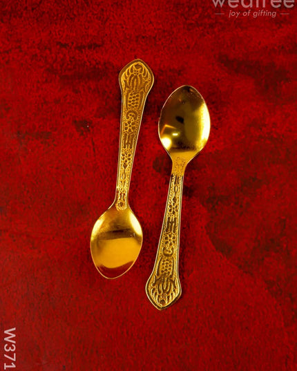 Silver & Gold Plated Bowl Set of 2 with Plate - W3712 - Dining Essentials