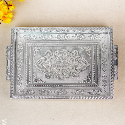 Meenakari Tray - 10 Inch Wl4798 Trays & Plates