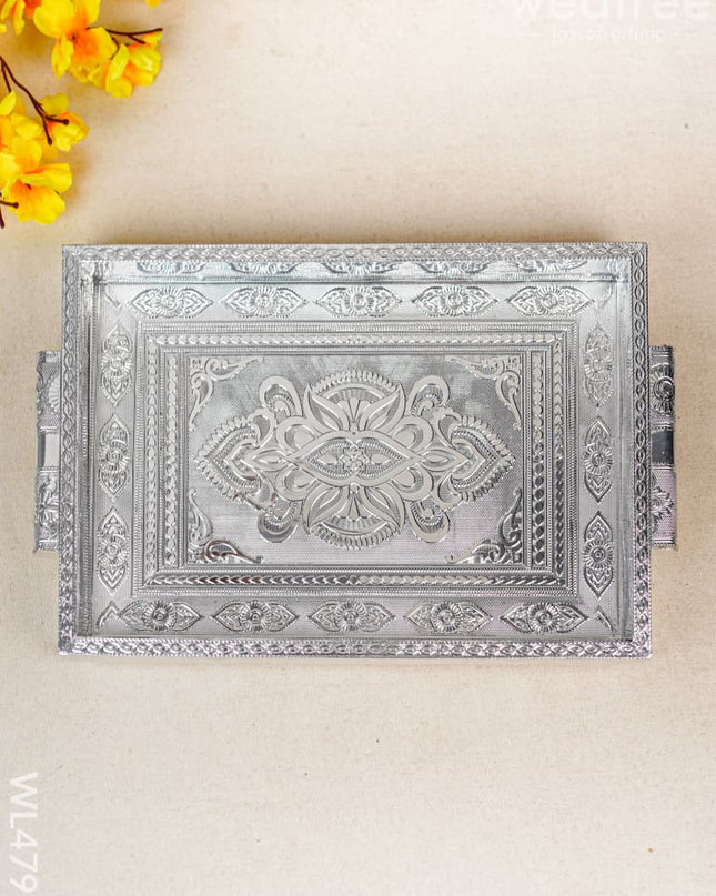 Meenakari Tray - 10 Inch Wl4798 Trays & Plates