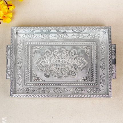 Meenakari Tray - 10 Inch Wl4798 Trays & Plates