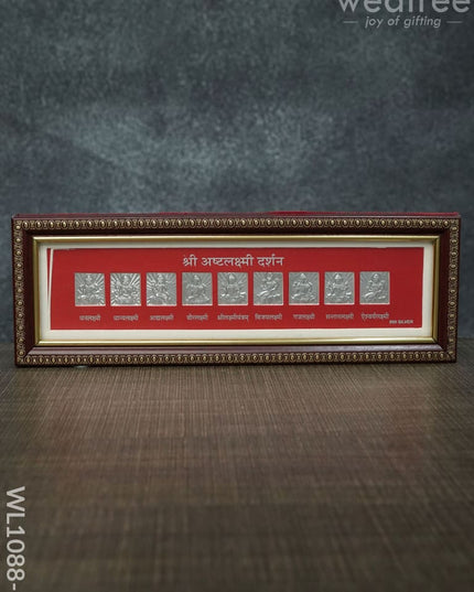 Silver Ashtalakshmi Photoframe 11.5Inches - Wl1088 German Photo Frame