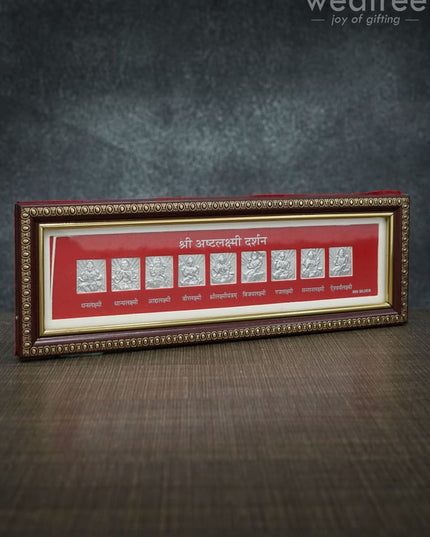 Silver Ashtalakshmi Photoframe 11.5Inches - Wl1088 German Photo Frame