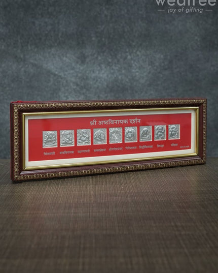 Silver Ashtalakshmi Photoframe 11.5Inches - Wl1088 German Photo Frame