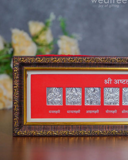 Silver Ashtalakshmi Photoframe 11.5Inches - Wl1088 German Photo Frame