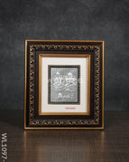 Silver Photoframe Big - Ganesh Lakshmi