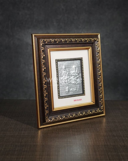 Silver Photoframe Big - Ganesh Lakshmi Wl1097 German Photo Frame