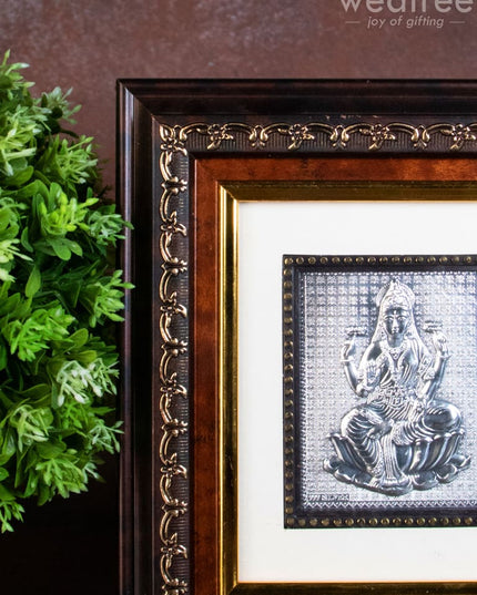 Silver Photoframe Big - Ganesh Lakshmi Wl1097 German Photo Frame