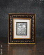 Silver Photoframe Big - Ganesh Lakshmi
