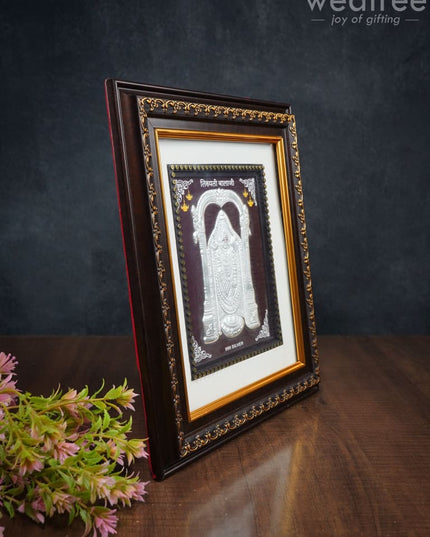 Silver Photoframe Big - Ganesh Lakshmi Wl1097 German Photo Frame
