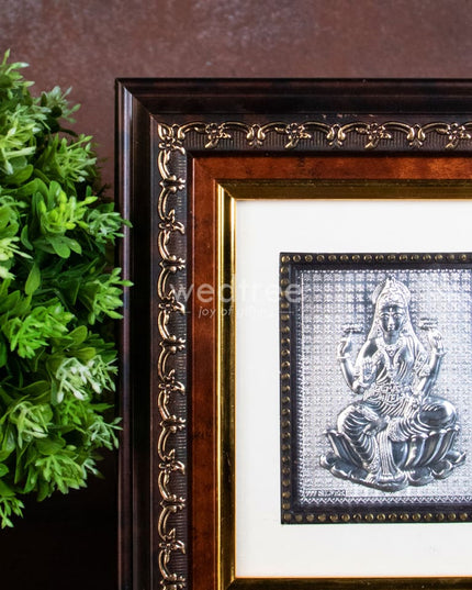 Silver Photoframe Big - Ganesh Lakshmi Wl1097 German Photo Frame