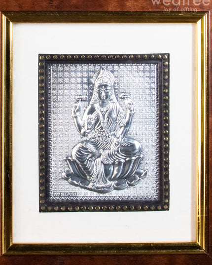 Silver Photoframe Big - Ganesh Lakshmi Wl1097 German Photo Frame