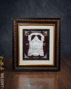 Silver Photoframe Big - Tirupathi Balaji