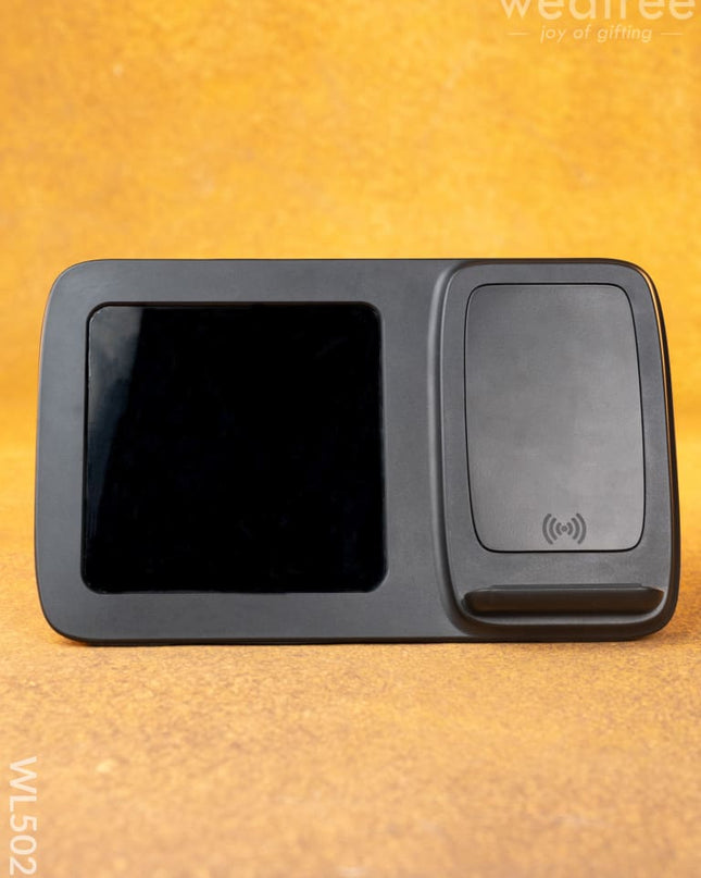 Skimmer Wireless Charger with Digital Clock - WL5027 Electronics