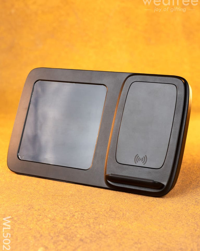 Skimmer Wireless Charger with Digital Clock - WL5027 Electronics