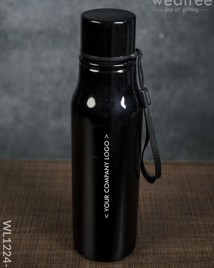 Stainless Steel Bottle- Wl1224 Black Corporate Gifts