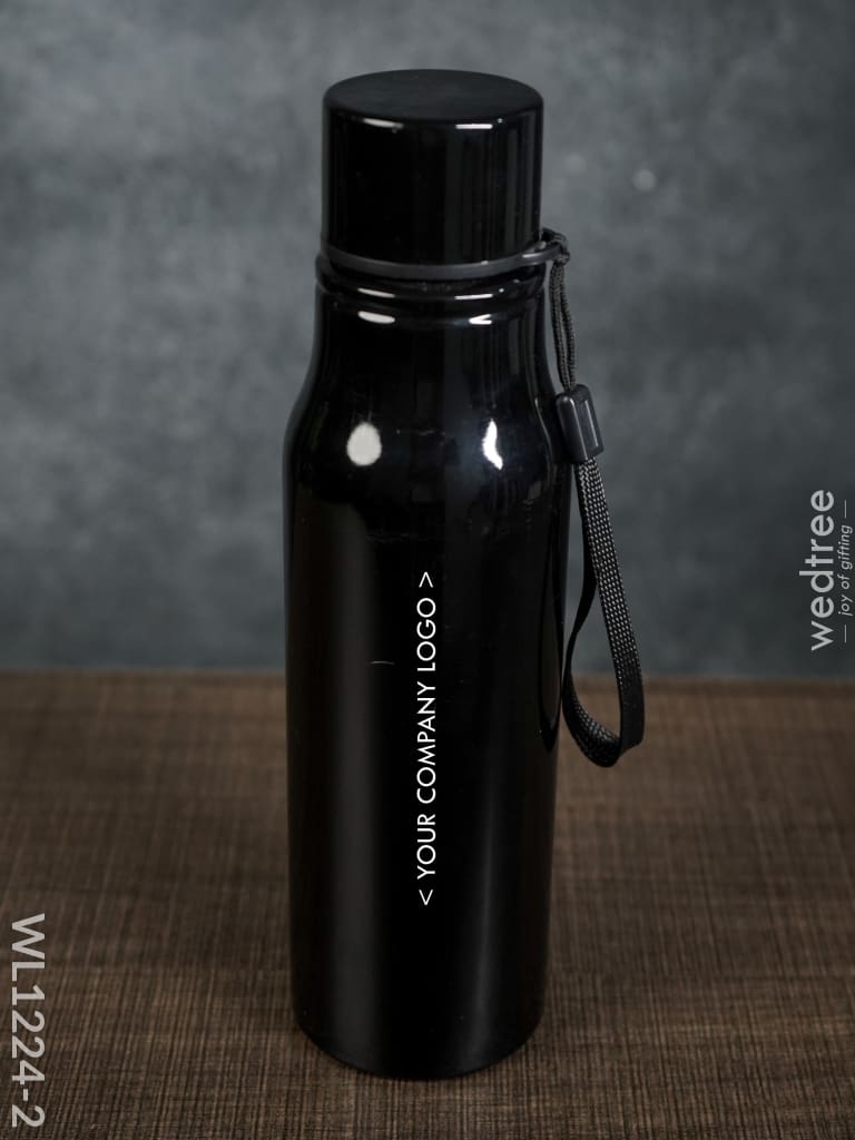 Stainless Steel Bottle- Wl1224 Black Corporate Gifts