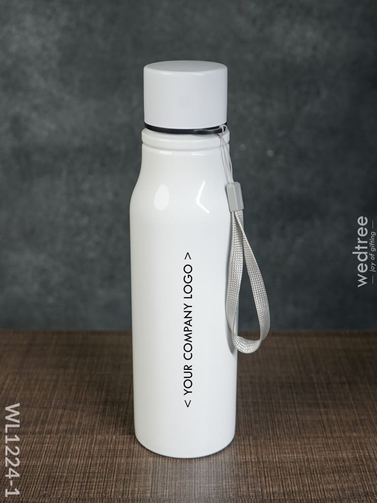 Stainless Steel Bottle- Wl1224 White Corporate Gifts