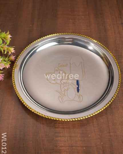 Stainless Steel Kids Plate Set - Jerry Wl0126 Kids Utility