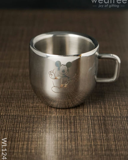 Kids Utility-Stainless Steel Thali Set-Small ( 5 To 7Yrs ) - Wl1245 Utility