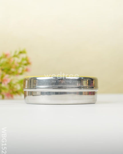 Stainless Steel Poori Box - Wbg1529 Boxes