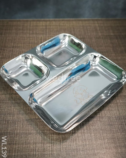Stainless Steel Thali Set-Small - Wl1399 Kids Utility