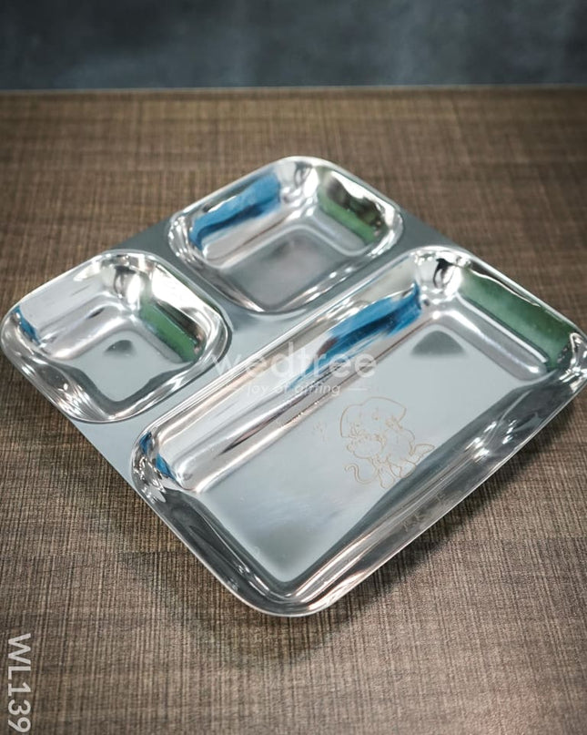 Stainless Steel Thali Set-Small - Wl1399 Kids Utility